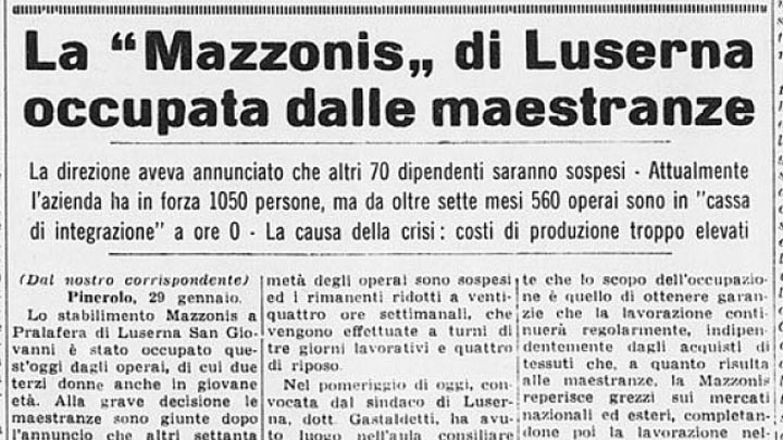 Gli operai occupano Pralafera