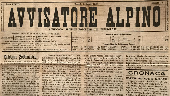 Requisizioni patriottiche (e anche i ricchi mangiavano polenta)